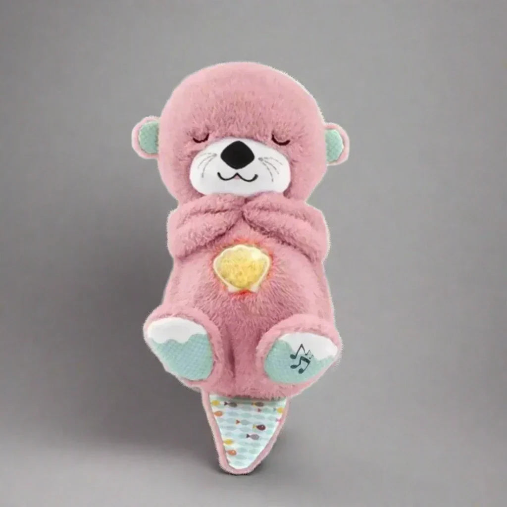 Plush Otter Toy for Calming Breathability