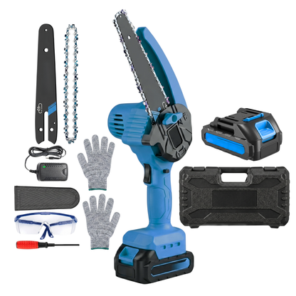 Mini Chainsaw Tool Set for Cutting Tree Branches – Battery Operated