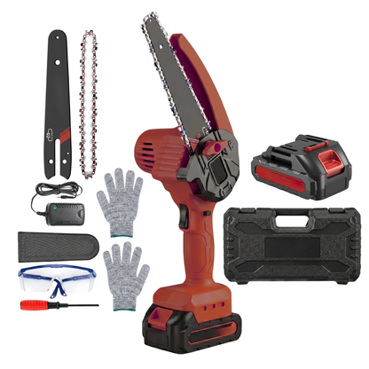 Mini Chainsaw Tool Set for Cutting Tree Branches – Battery Operated