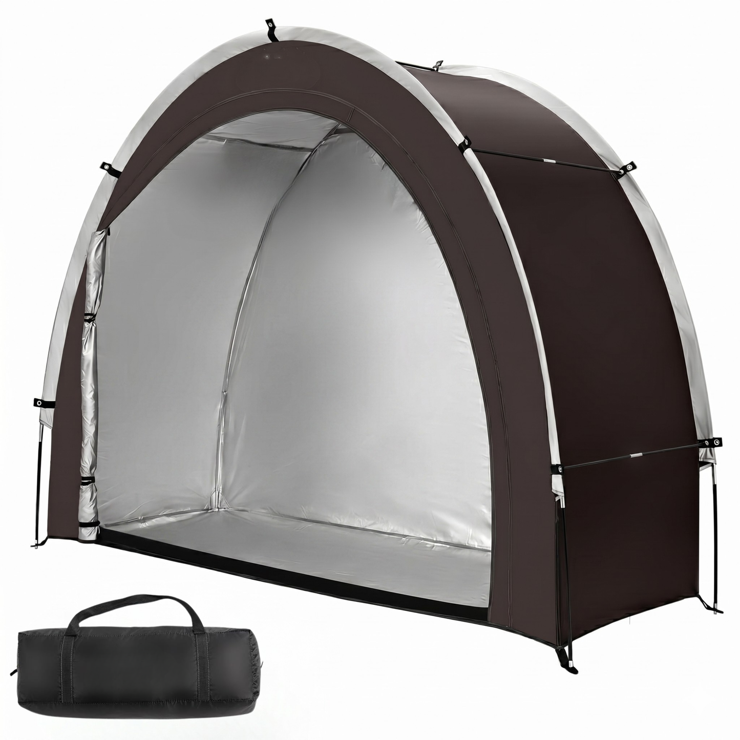 Bike Storage Tent for 2-3 Bicycles 83 in Frame with PU4000 Material