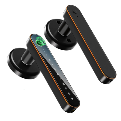 Smart Biometric Door Lock with Fingerprint, PIN, App Control, Auto-Lock