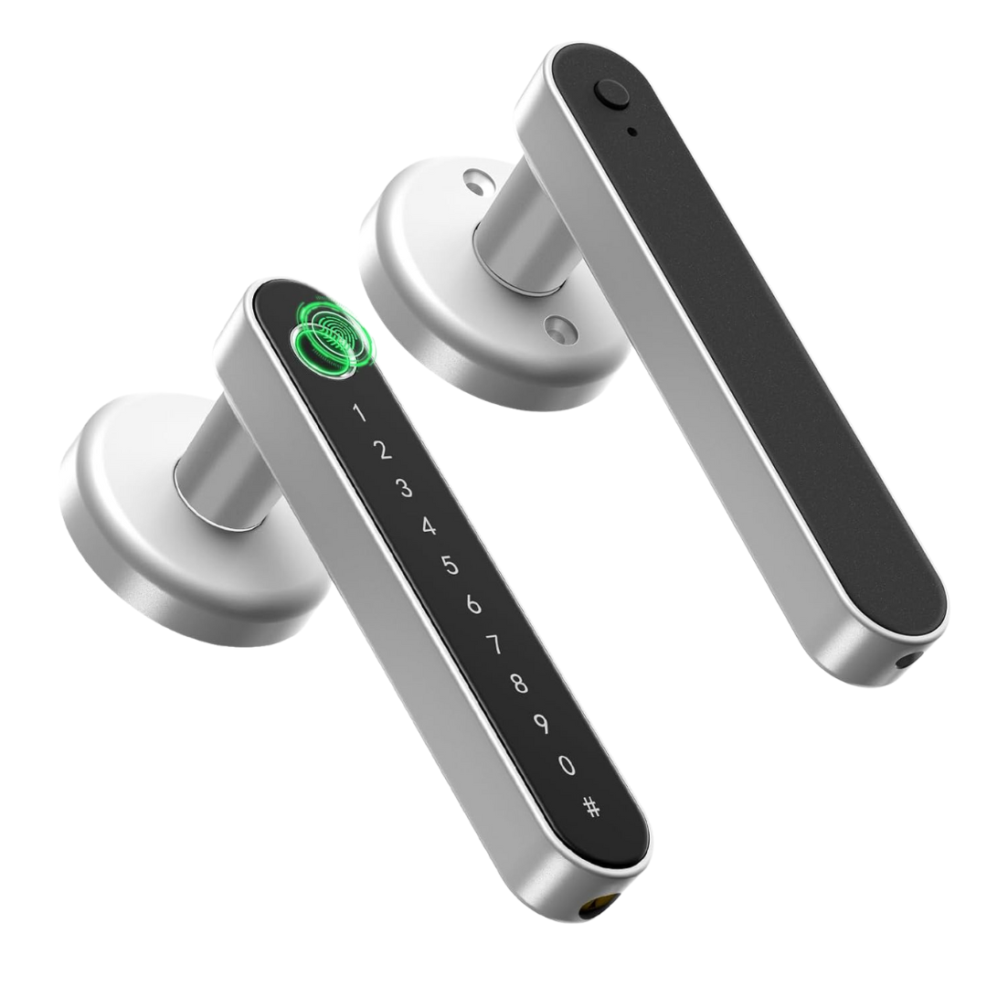 Smart Biometric Door Lock with Fingerprint, PIN, App Control, Auto-Lock