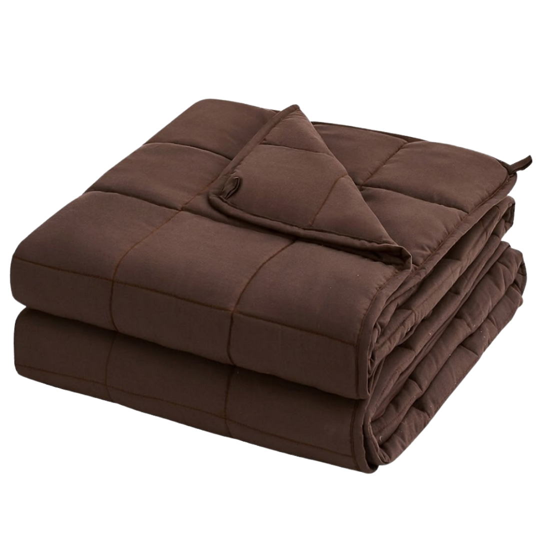Cooling Blanket with Woven Fabric and Glass Bead Filling