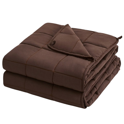 Cooling Blanket with Woven Fabric and Glass Bead Filling