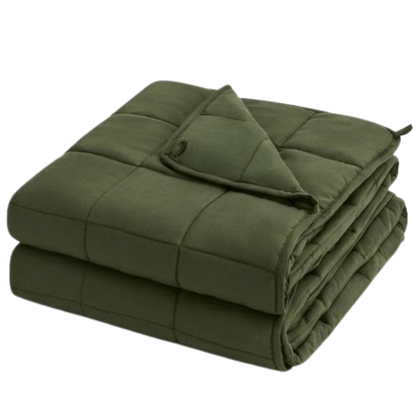Cooling Blanket with Woven Fabric and Glass Bead Filling