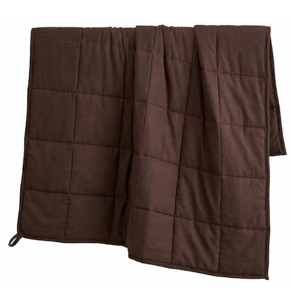 Cooling Blanket with Woven Fabric and Glass Bead Filling
