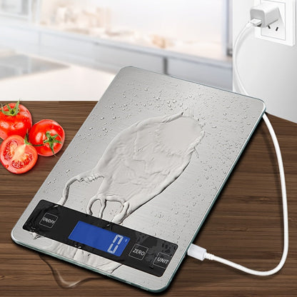 Ultimate Precision Kitchen Scale - Rechargeable 15kg Capacity
