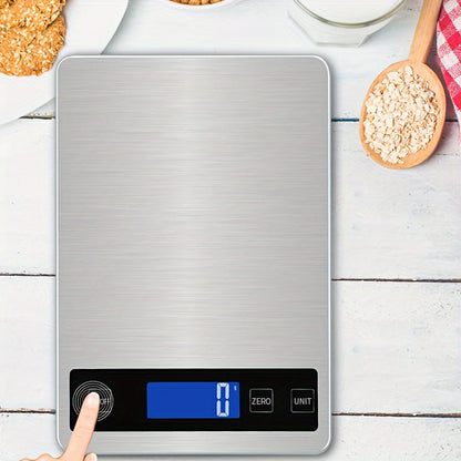 Ultimate Precision Kitchen Scale - Rechargeable 15kg Capacity