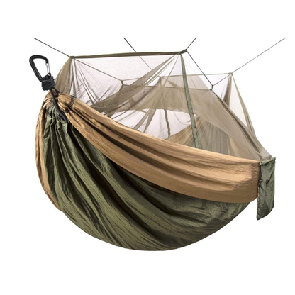 Outdoor Hanging Hammock with Mesh Netting, 78"x118