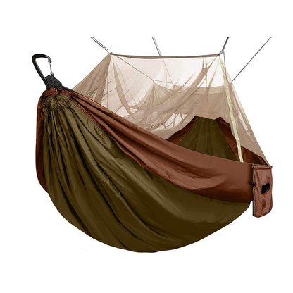 Outdoor Hanging Hammock with Mesh Netting, 78"x118