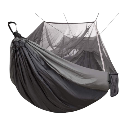 Outdoor Hanging Hammock with Mesh Netting, 78"x118