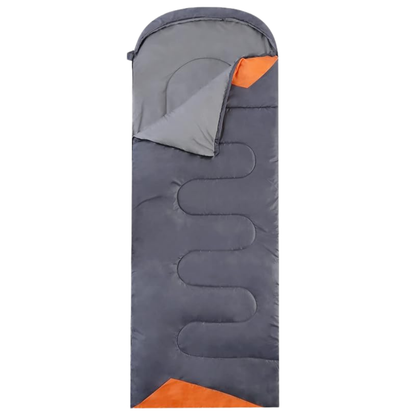 Cold-Weather Sleeping Bag with Waterproof Exterior for Camping
