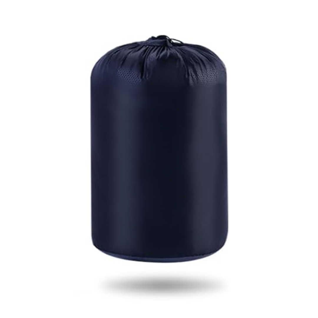 Cold-Weather Sleeping Bag with Waterproof Exterior for Camping