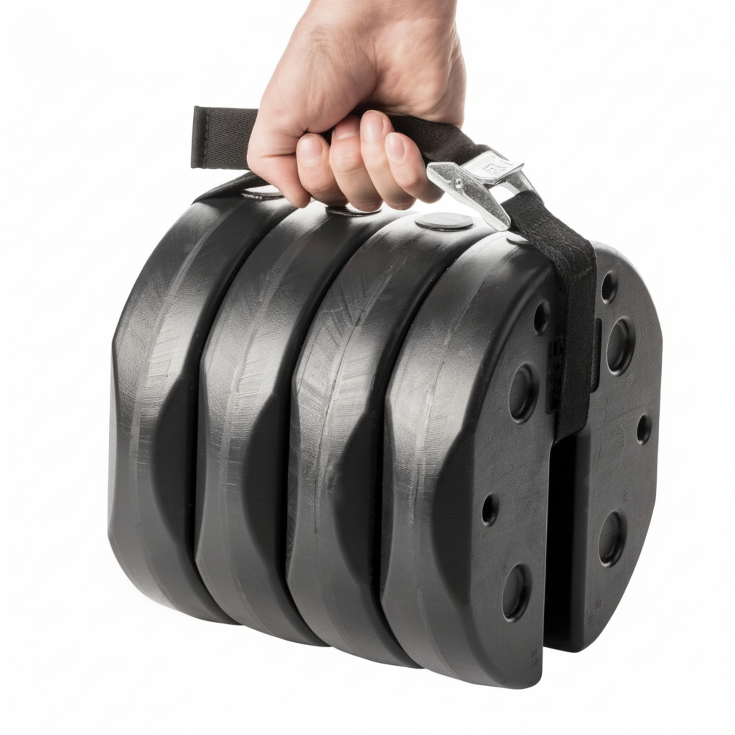 Weight Set for Canopy with No Pinch Strap for Stable Ground Use