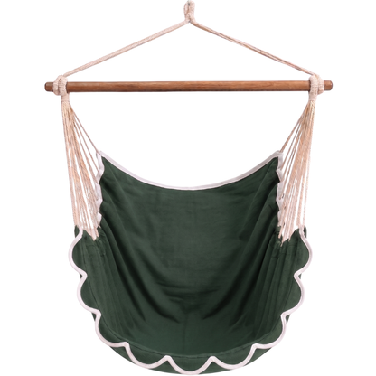 Hammock Chair Swing with Steel Rod for Outdoor Patio and Garden