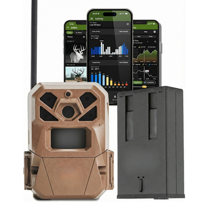 36MP Cellular Game Camera with 1080p HD Video and 4G LTE Connectivity