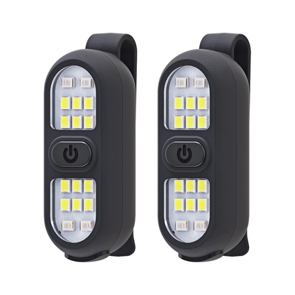 Rechargeable Clip-On Lights for Running, Night Walking, and Hiking