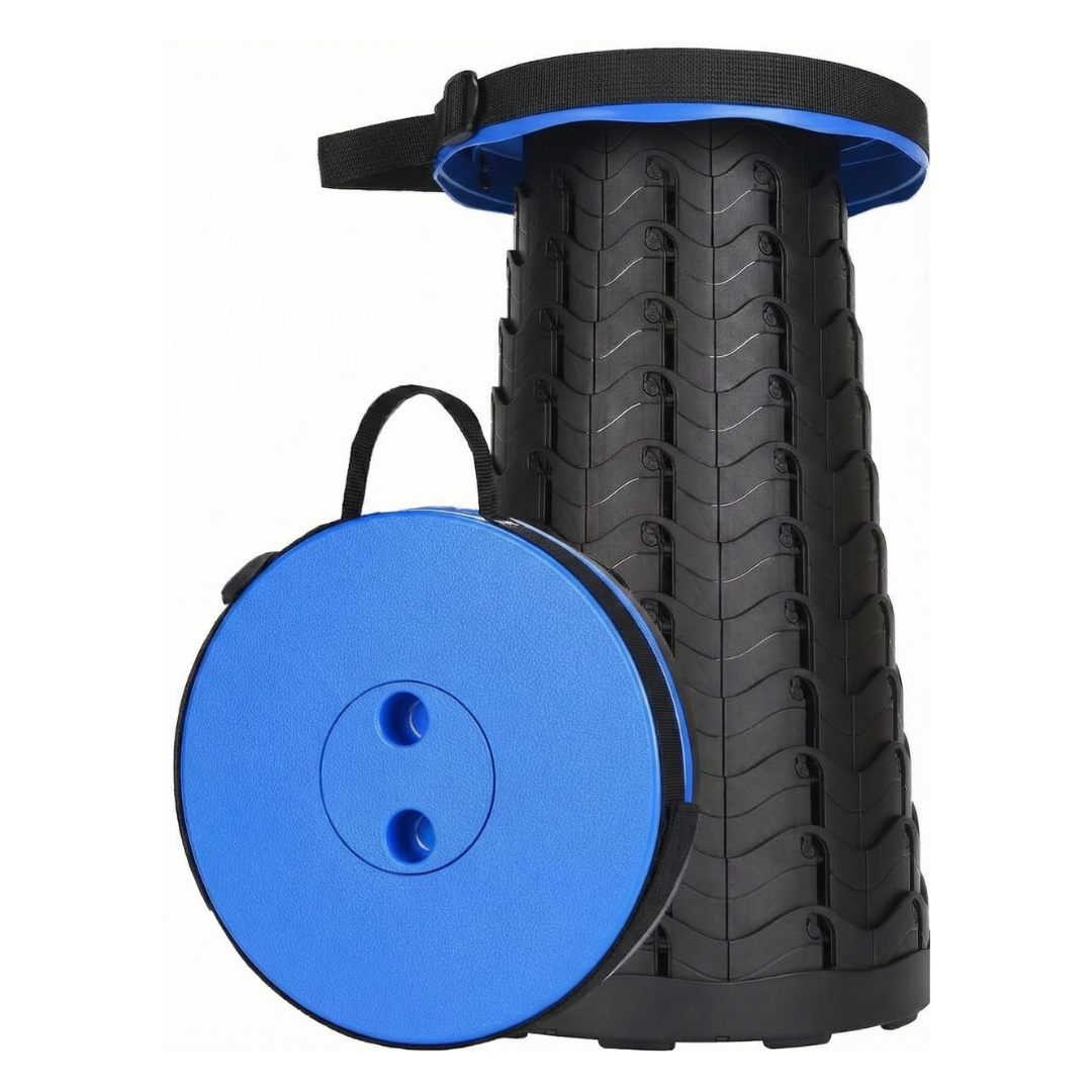 Adjustable Height Folding Stool – Collapsible for Various Uses