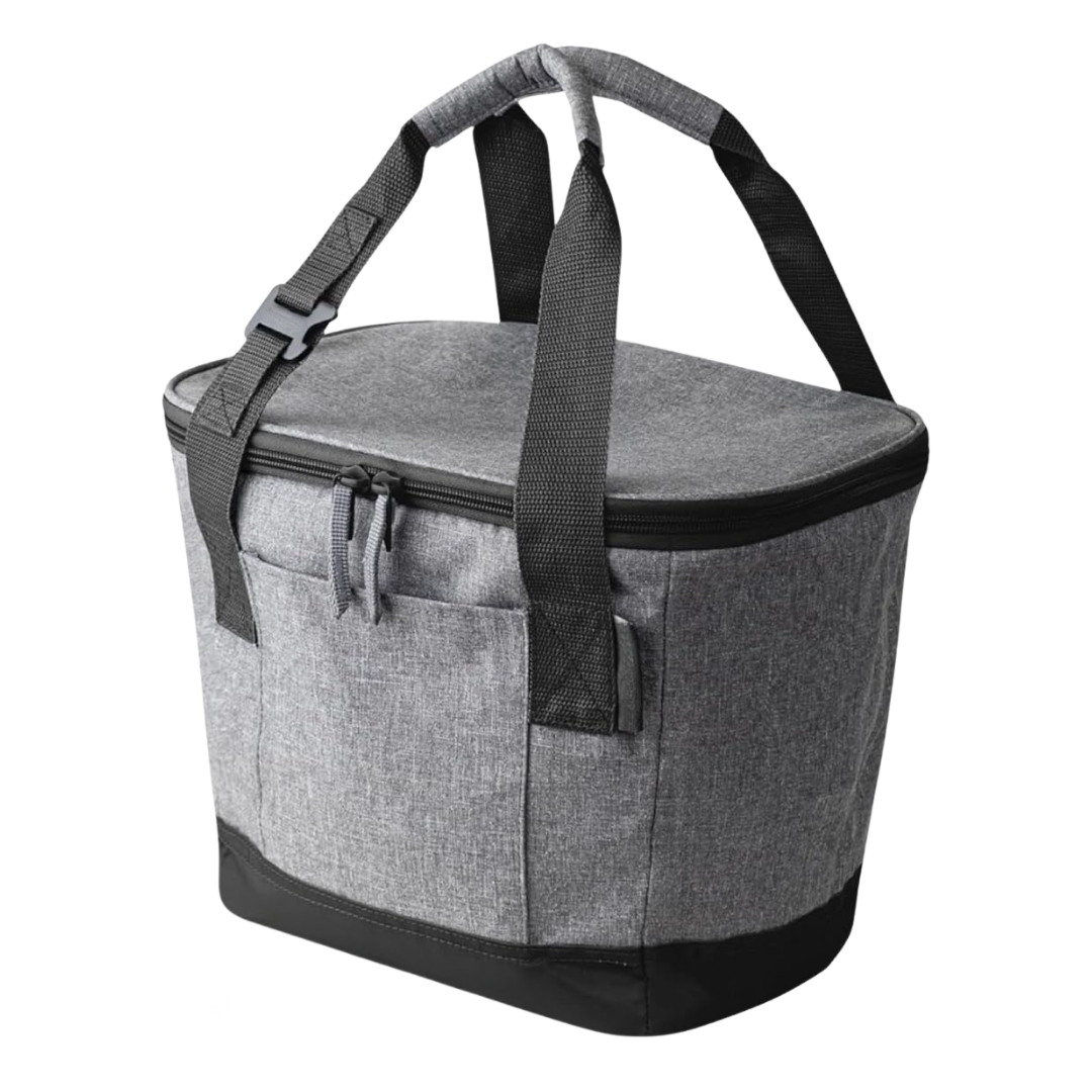 Folding Cooler Tote Bag with Insulation and Leak-Resistant Design