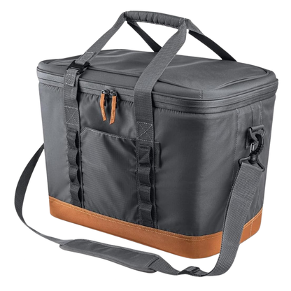 Folding Cooler Tote Bag with Insulation and Leak-Resistant Design
