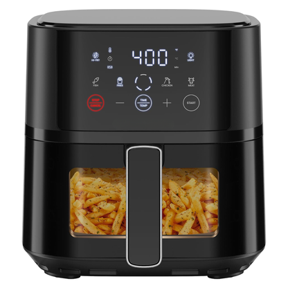 4QT Touchscreen Air Fryer with High-Temperature Cooking Technology