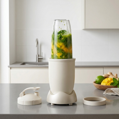 600W Compact Blender with 24oz Cup for Smoothies and Food Preparation
