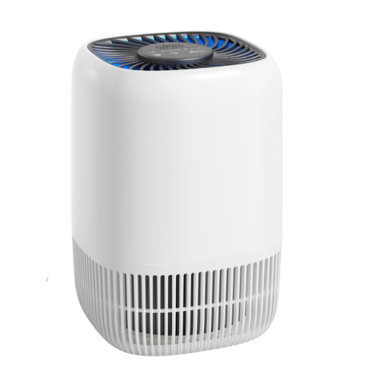360° Intake Air Purifier with Touch Control and AC Power Supply