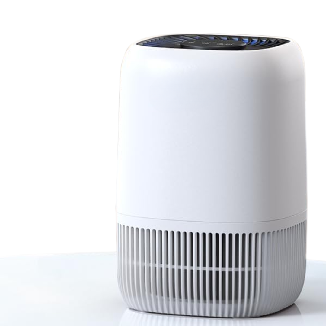 360° Intake Air Purifier with Touch Control and AC Power Supply