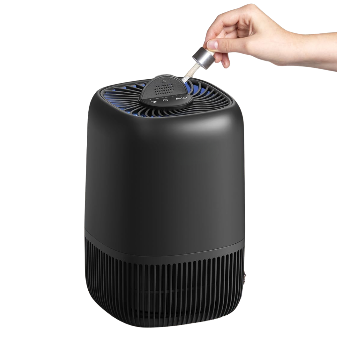 360° Intake Air Purifier with Touch Control and AC Power Supply