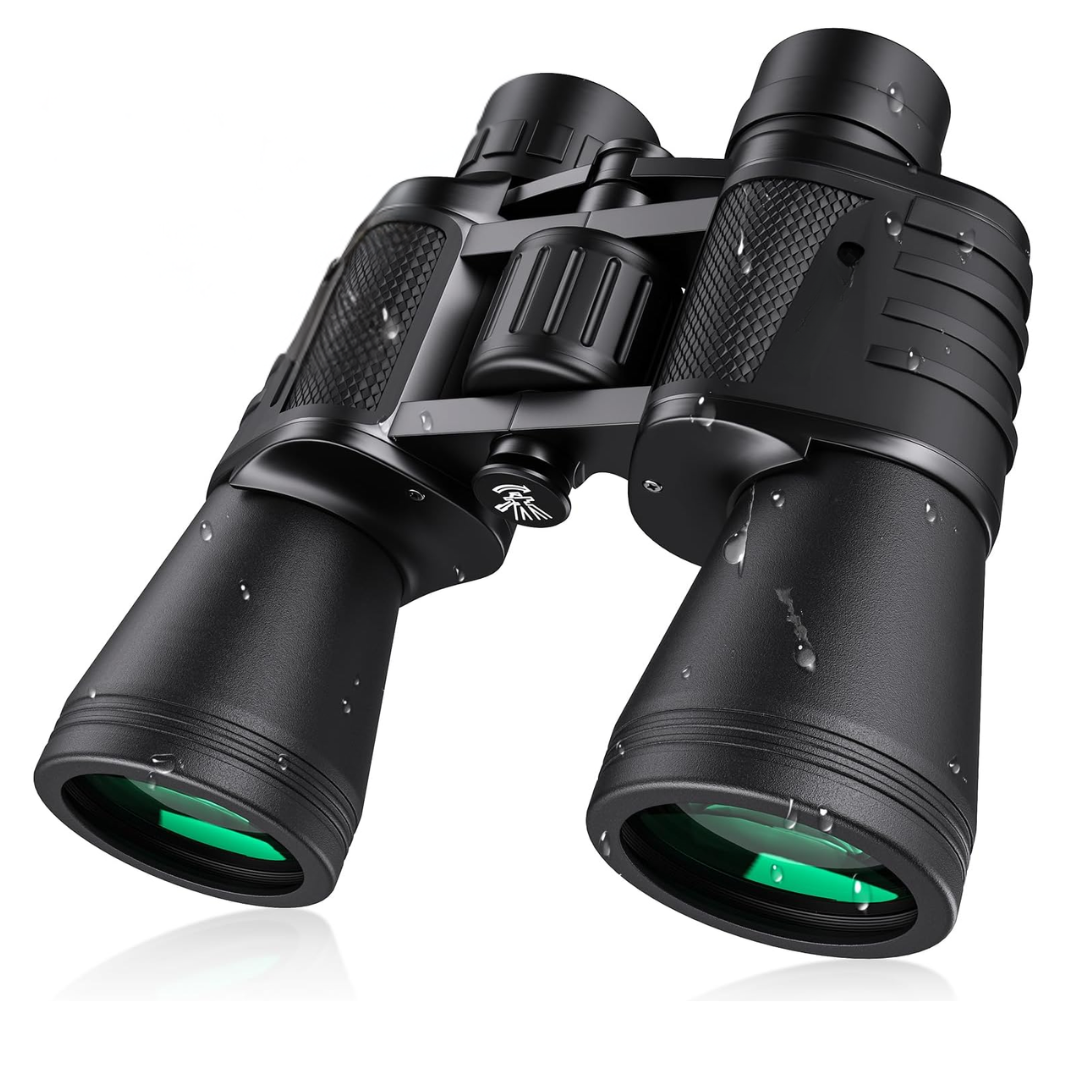 Compact Adult Binoculars with Night Vision and Tripod Mount Compatibility
