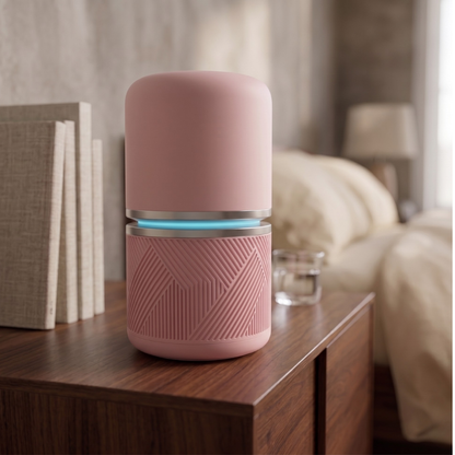 HEPA Air Purifier for 376 ft² – Compact Design with Timer and 3 Speeds