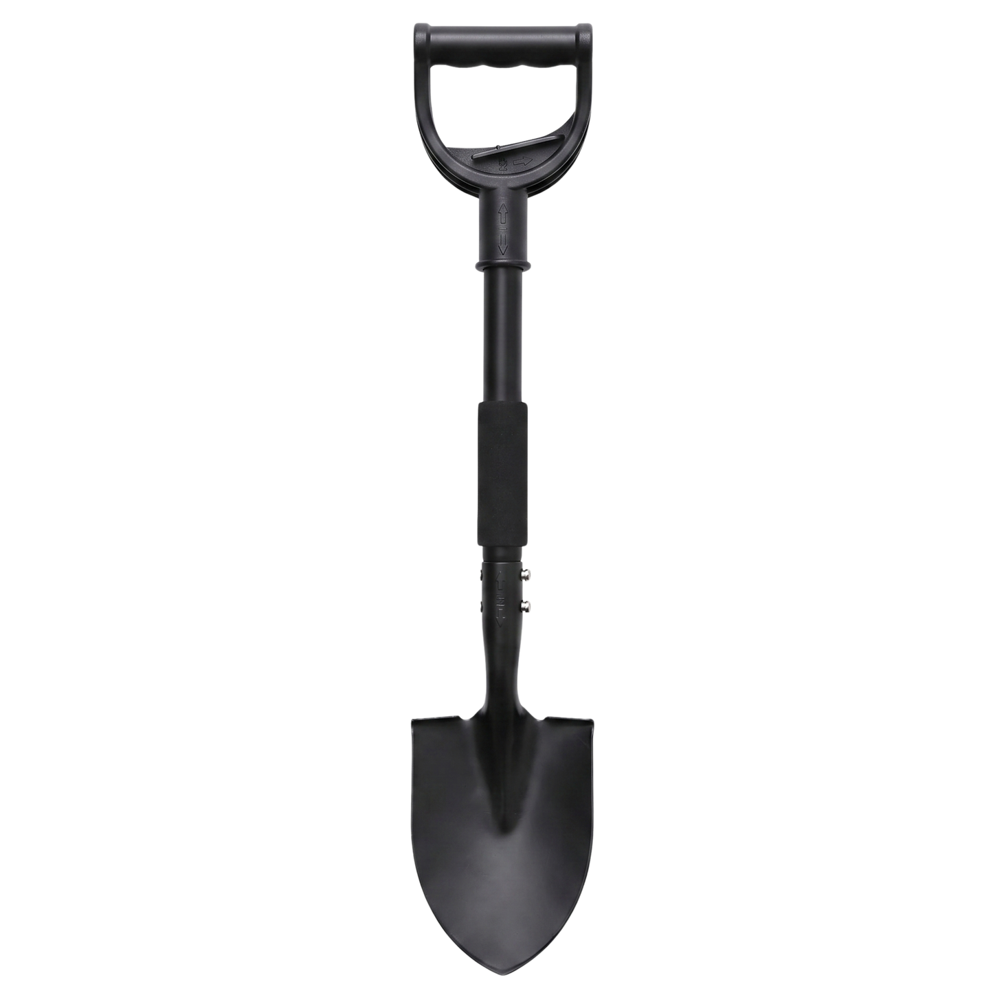 Small Metal Garden Shovel for Yard Work, Camping, and Digging