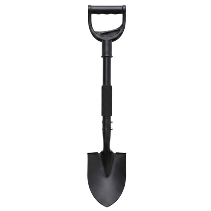 Small Metal Garden Shovel for Yard Work, Camping, and Digging