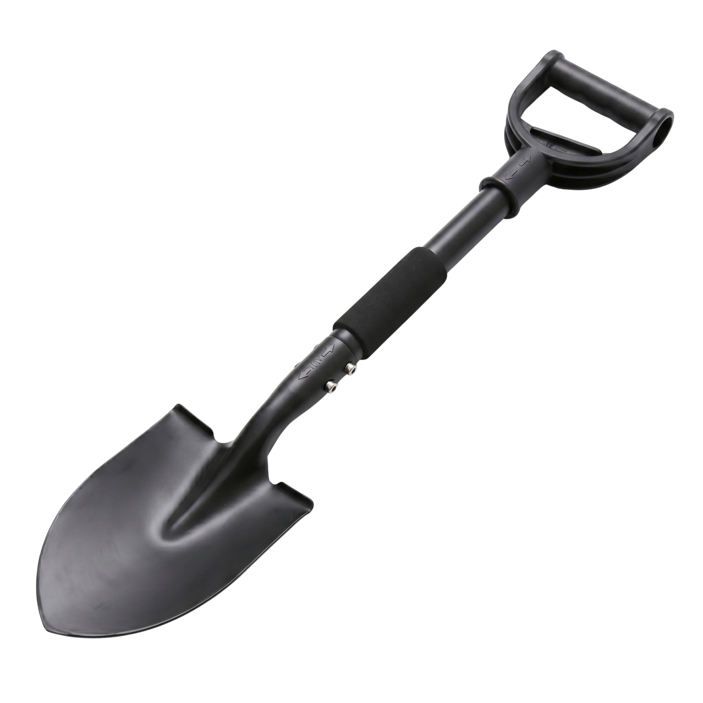 Small Metal Garden Shovel for Yard Work, Camping, and Digging