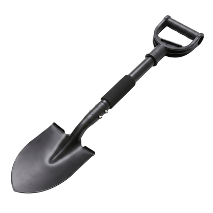 Small Metal Garden Shovel for Yard Work, Camping, and Digging
