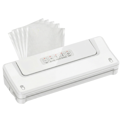 Vacuum Sealing Device with Various Settings and 5 Bags Included