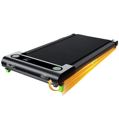 Walking Pad Treadmill with Manual Incline and LED Screen – Compact Design