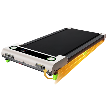 Walking Pad Treadmill with Manual Incline and LED Screen – Compact Design