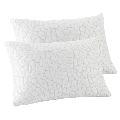 Adjustable Cooling Pillows with Shredded Foam Filling and Cover