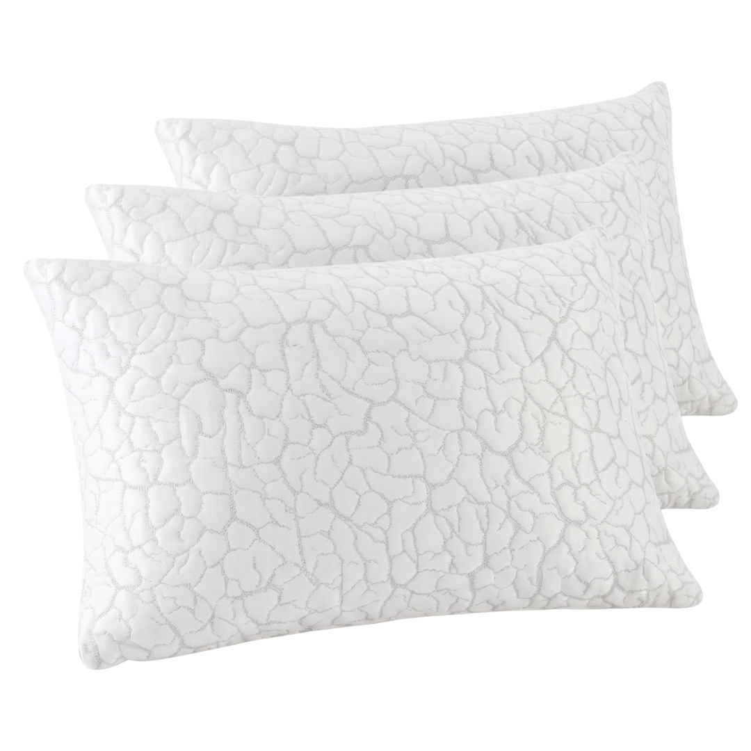 Adjustable Cooling Pillows with Shredded Foam Filling and Cover