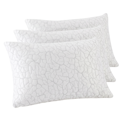 Adjustable Cooling Pillows with Shredded Foam Filling and Cover