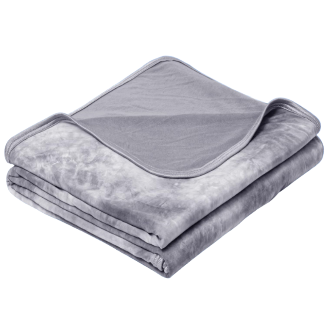 Reversible Cooling Blanket in Breathable Nylon Fabric