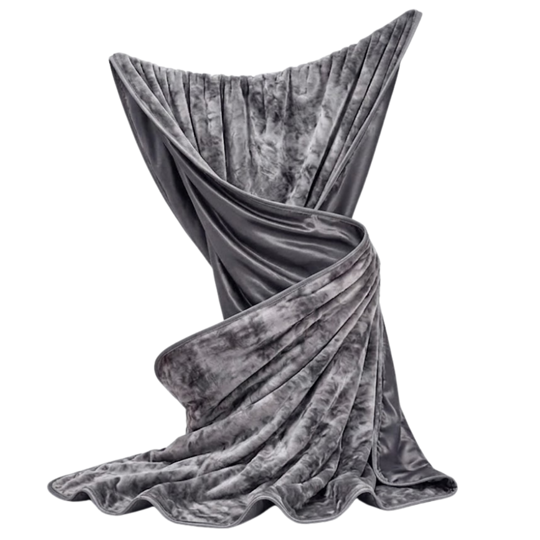 Reversible Cooling Blanket in Breathable Nylon Fabric