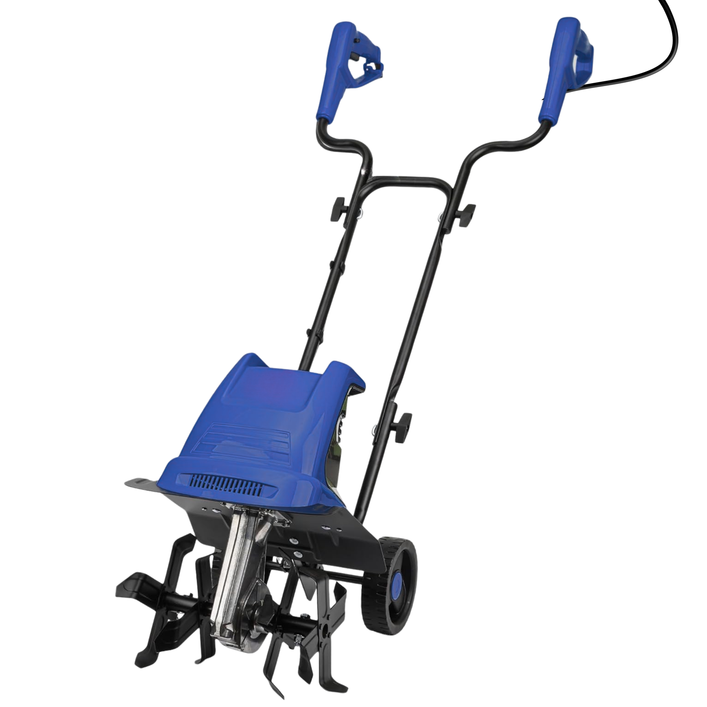 Electric Garden Tiller with Steel Blade for Soil Preparation