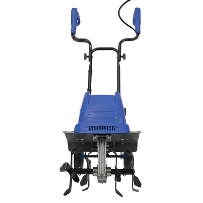 Electric Garden Tiller with Steel Blade for Soil Preparation