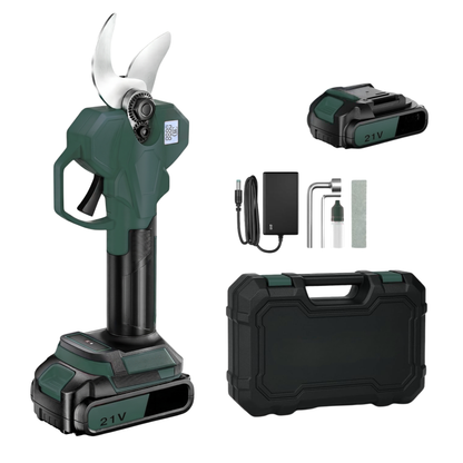Electric Pruning Shears with LCD Display – Cordless 21V Branch Cutter