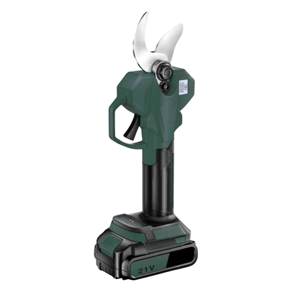 Electric Pruning Shears with LCD Display – Cordless 21V Branch Cutter