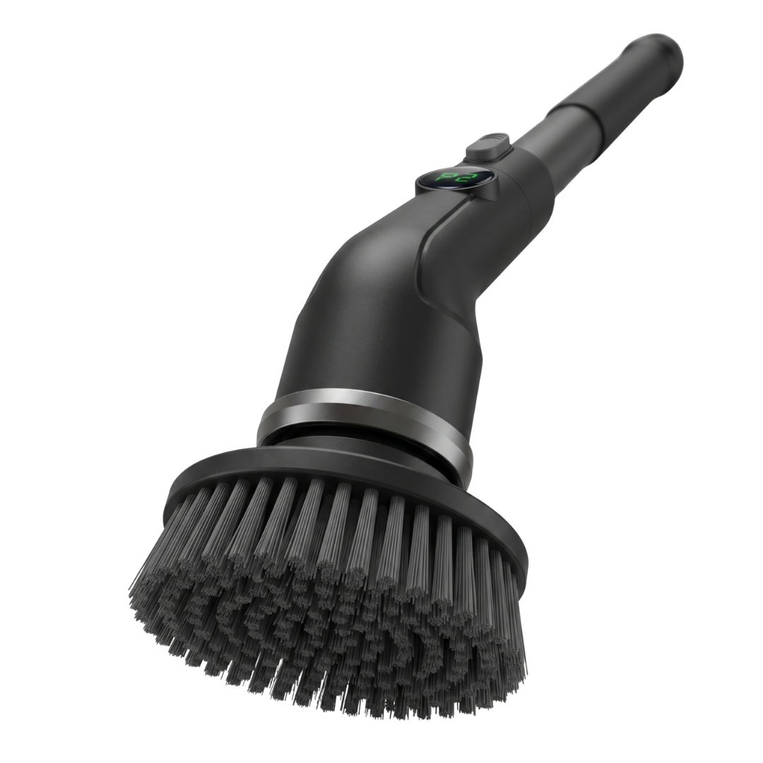 Electric Spin Scrubber - Cordless with 7 Attachments and Adjustable Handle