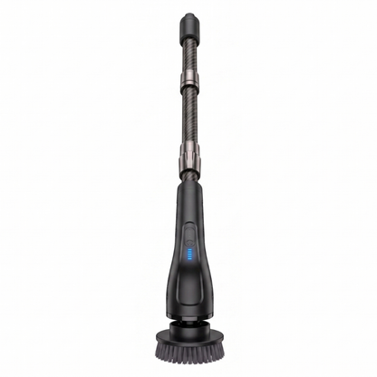 Rechargeable Spin Cleaning Brush with Adjustable Handle and Swappable Heads