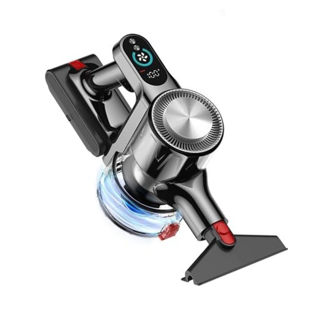 Stick Vacuum Cleaner with LED Light, V-Brush, 7-Stage Filtration